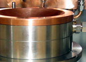 Arcast Arc 200 continuous casting crucible