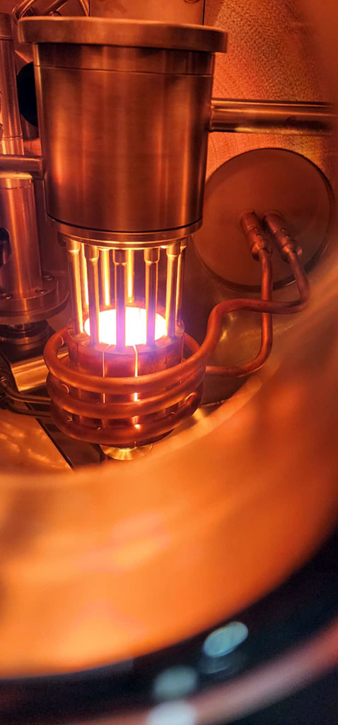 Arcast small scale induction cold crucible machine
